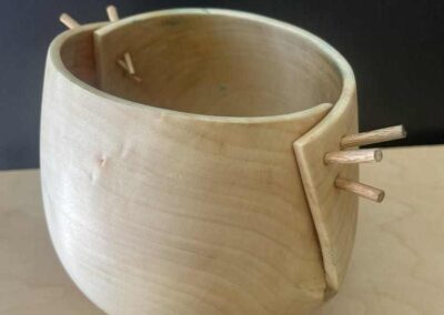 Stitched bowls