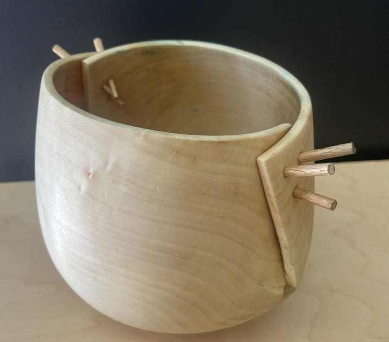 Stitched bowls